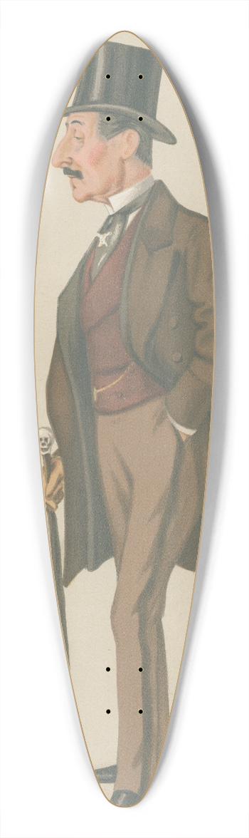 Leslie Matthew Ward - Military and Navy; A General, General Sir Charles Hastings Doyle, March 23, 1878 39.3 inch art pintail longboard deck