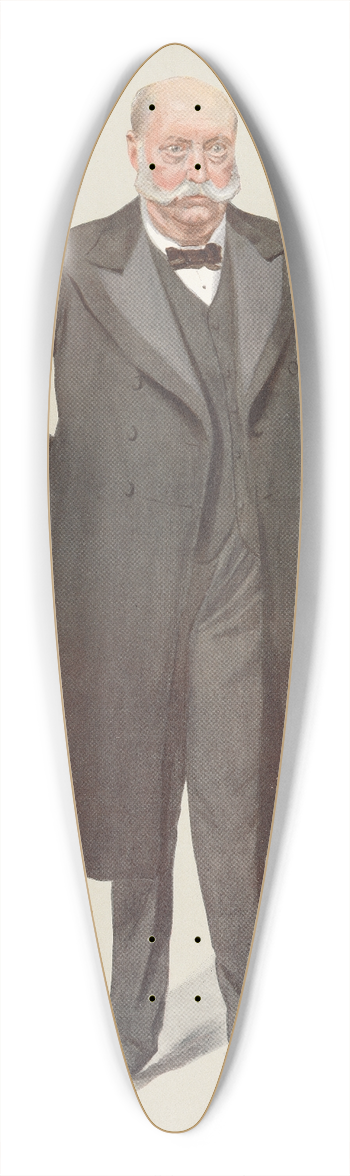 Leslie Matthew Ward - Military and Navy; A Radical General, General Sir William Butler, January 9, 1907 39.3 inch art pintail longboard deck