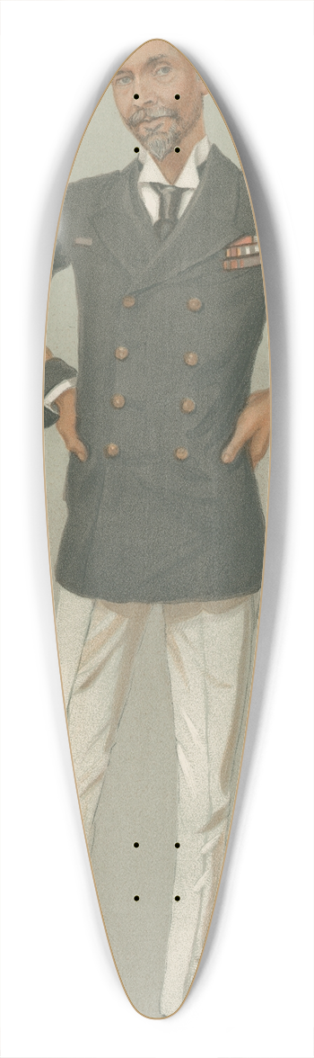 Leslie Matthew Ward - Military and Navy; China, Sir Edward Hobart Seymour, October 31, 1901 39.3 inch art pintail longboard deck