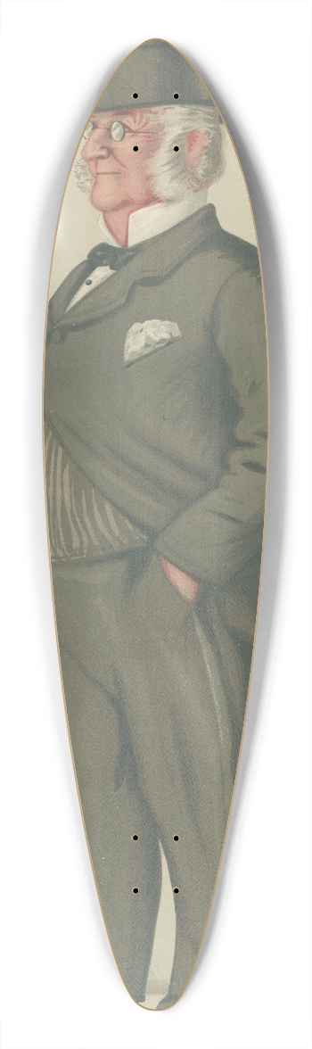 Leslie Matthew Ward - Military and Navy; The Admiral, Sir James Dalrymple Horn Elphinstone, July 6, 1878 39.3 inch art pintail longboard deck