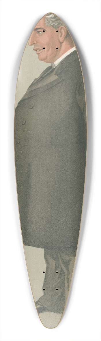 Leslie Matthew Ward - Politicians  Australia Sir Edmund Barton. October 16, 1902 39.3 inch art pintail longboard deck