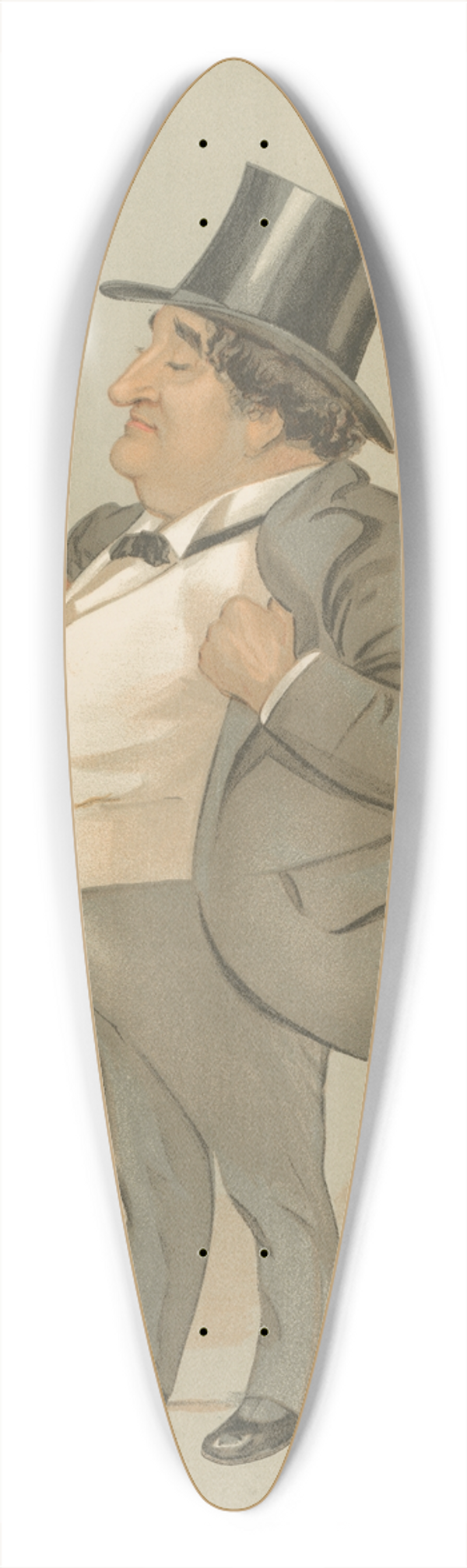 Leslie Matthew Ward - Politicians  Buonaparte B. Mr. Thomas Henry Bolton. October 12, 1893 39.3 inch art pintail longboard deck