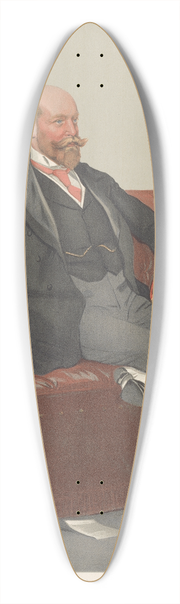 Leslie Matthew Ward - Politicians  Chairman of Committees in the Lords. The Earl of Onslow. 20 April 1905 39.3 inch art pintail longboard deck