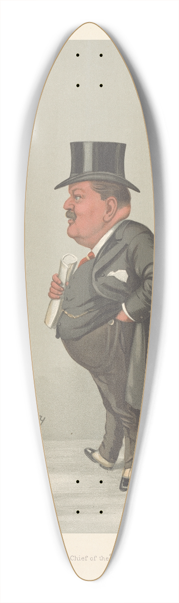 Leslie Matthew Ward - Politicians  Chief of the Clans. Sir Charles W. Cayzer. June 9, 1904 39.3 inch art pintail longboard deck