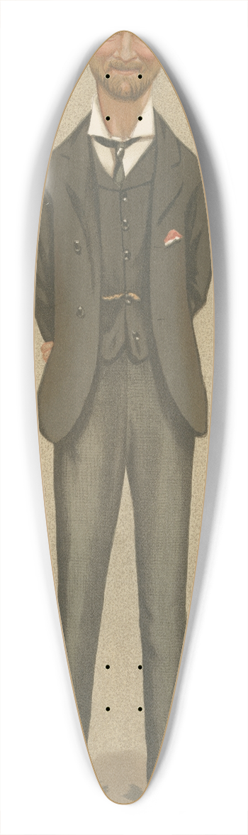 Leslie Matthew Ward - Politicians  Dear Boy. The Hon. Kenneth Howard. 5 November 1892 39.3 inch art pintail longboard deck