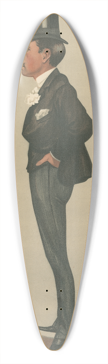 Leslie Matthew Ward - Politicians  Lowestoft. Sir Savile Briton Crossly. November 17, 1888 39.3 inch art pintail longboard deck