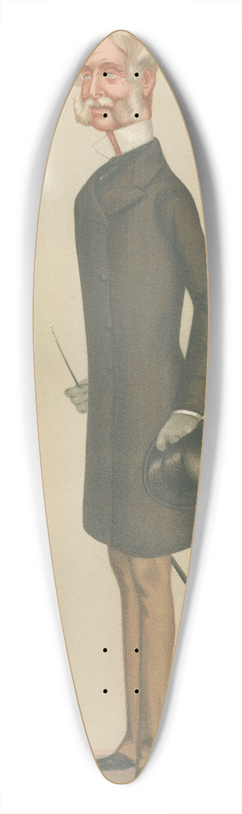 Leslie Matthew Ward - Politicians  The Lord Chamberlain. The Marquess of Hertferd. 7 April 1877 39.3 inch art pintail longboard deck