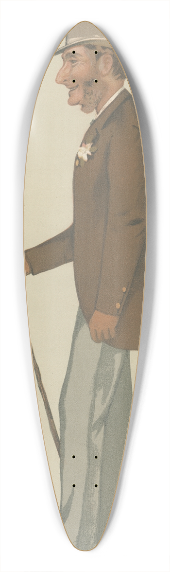 Leslie Matthew Ward - Sports, Miscellaneous; Carriages; A Great Officer of State, Lord Aveland, July 30, 1881 39.3 inch art pintail longboard deck