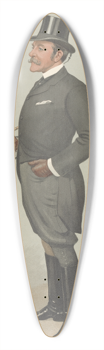 Leslie Matthew Ward - Washington Post  The Rt. Hon. Sir Henry Mortimer Durand. 12 May 1904 39.3 inch art pintail longboard deck