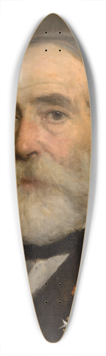 Lievin de Winne  - Captain Van de Woestijne 39.3 inch art pintail longboard deck