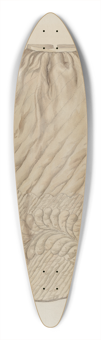 Lillian Causey - Skirt 39.3 inch art pintail longboard deck