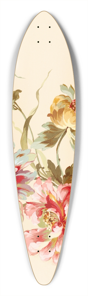 Lilly Walther - Lilled 39.3 inch art pintail longboard deck