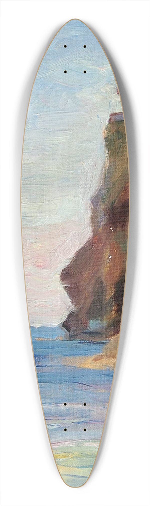 Lilly Walther - Loss kaljul 39.3 inch art pintail longboard deck