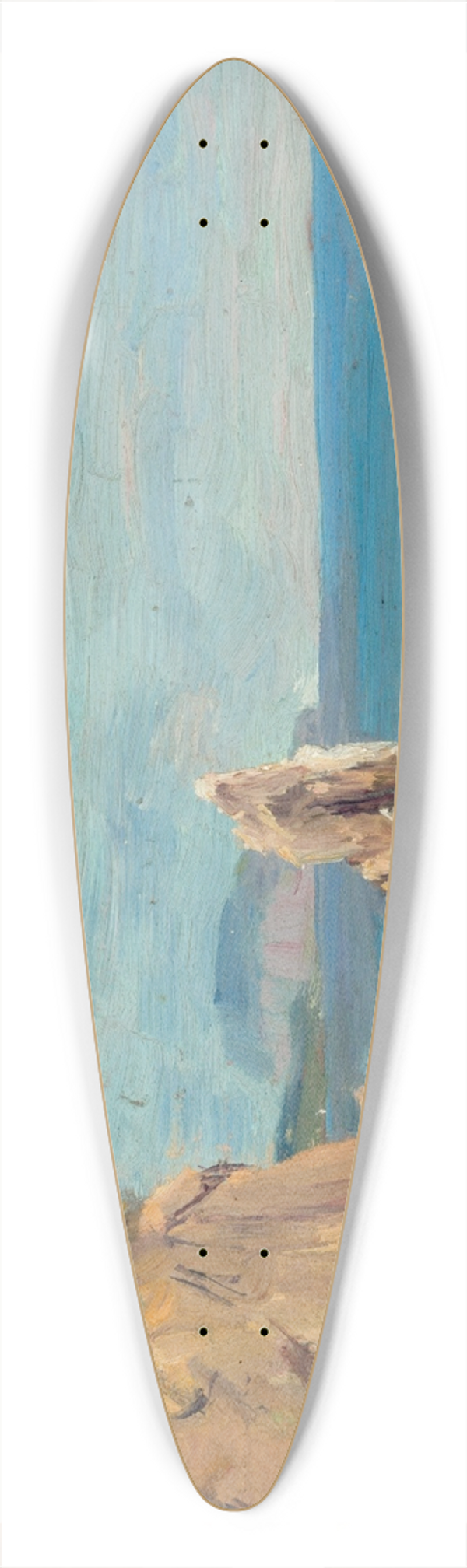 Lilly Walther - Vaade Jalta ja Gursuffi vahel 39.3 inch art pintail longboard deck