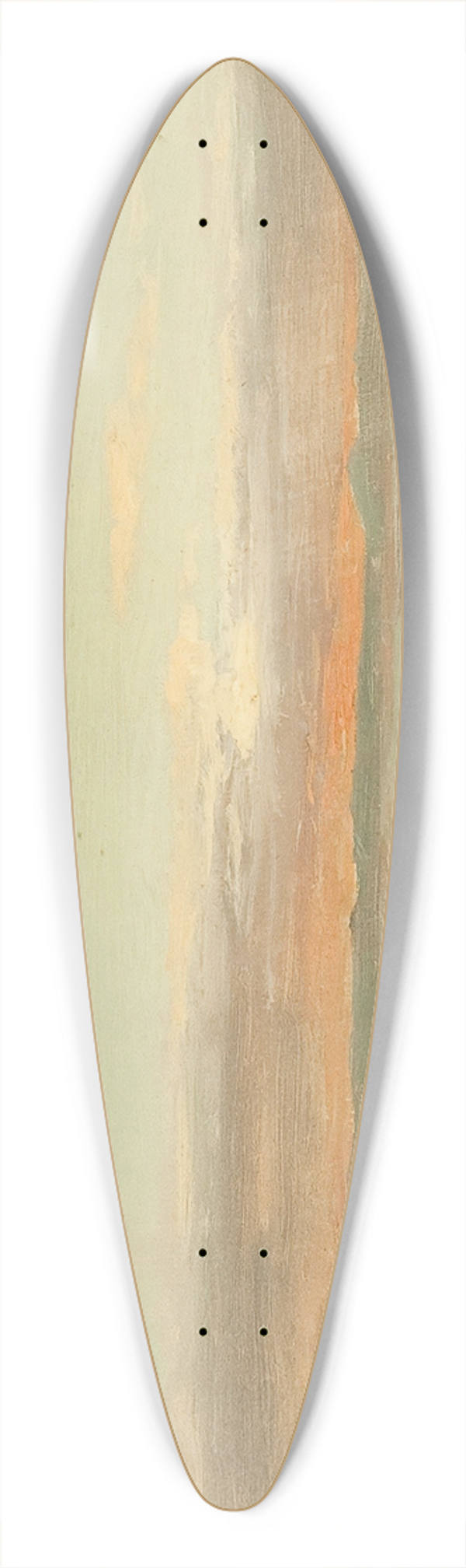 Lockwood de Forest - Landscape 39.3 inch art pintail longboard deck