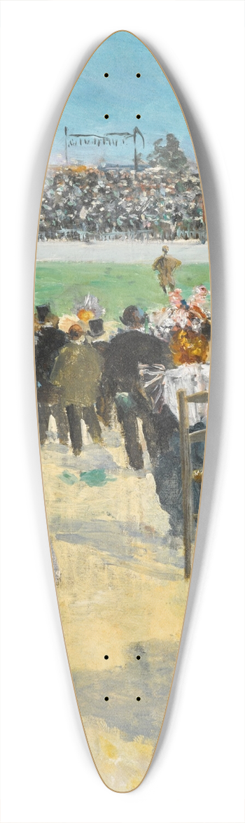 Louis Abel-Truchet - Le vlodrome 39.3 inch art pintail longboard deck