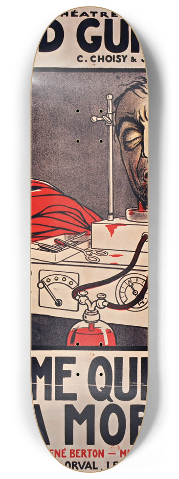 Adrien Barrre - Lhomme qui a tu la mort 8.25 inch art skate deck