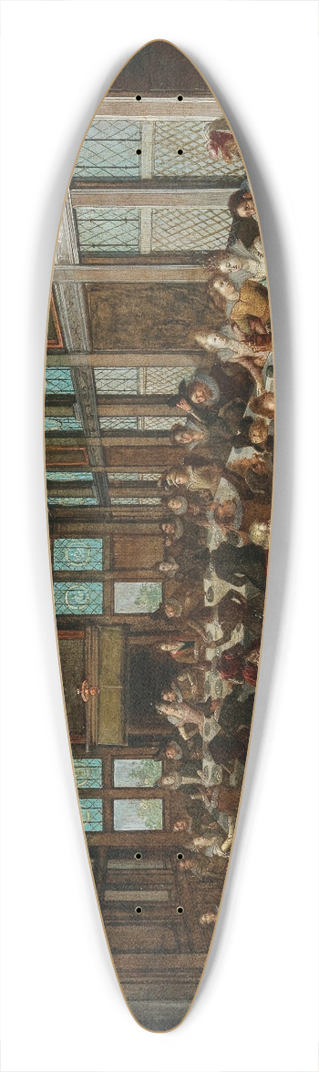 Louis de Caullery - Hochzeitsgesellschaft 39.3 inch art pintail longboard deck