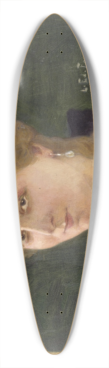 Louis douard Fournier - Portrait de Ccile Sorel (1873-1966), socitaire de la Comdie-Franaise, dans le rle de la comtesse du Mariage de Figaro. 39.3 inch art pintail longboard deck