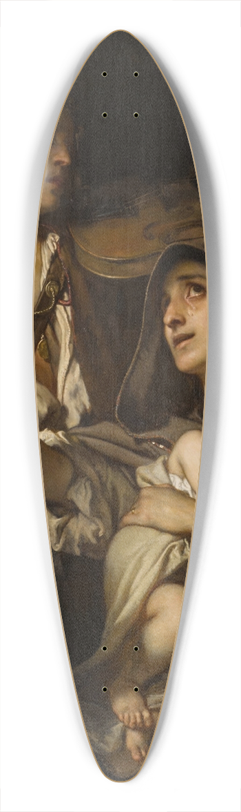 Louis Gallait - Maternity 39.3 inch art pintail longboard deck