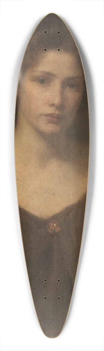 Louis Loeb - Jessica 39.3 inch art pintail longboard deck