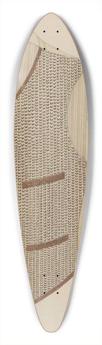 Louis Maldarelli - Vest 39.3 inch art pintail longboard deck