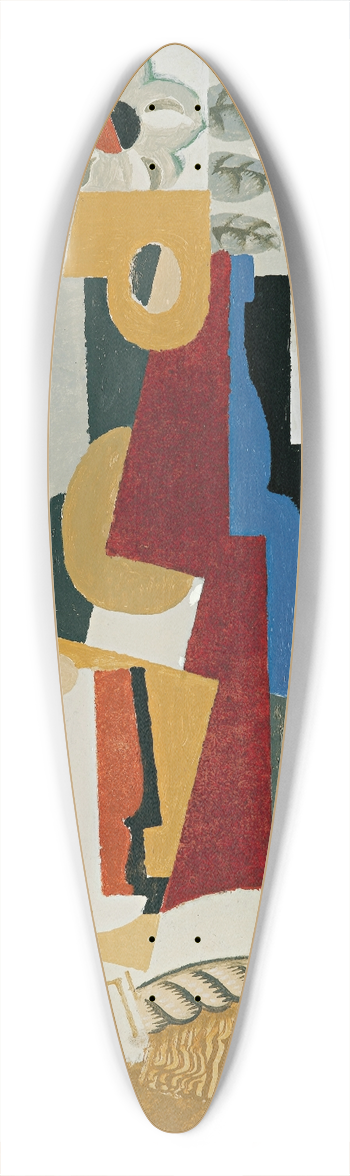 Louis Marcoussis - Nature Morte  Las De Pique 39.3 inch art pintail longboard deck