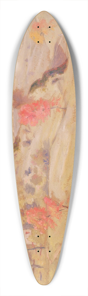 Louis Michel Eilshemius - Approaching Storm 39.3 inch art pintail longboard deck