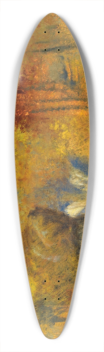 Louis Michel Eilshemius - Autumn Landscape 39.3 inch art pintail longboard deck