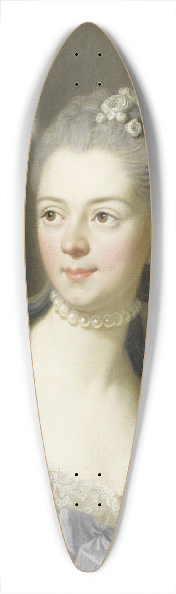 Louis-Michel Van Loo - Portrait de la princesse Galitzine 39.3 inch art pintail longboard deck