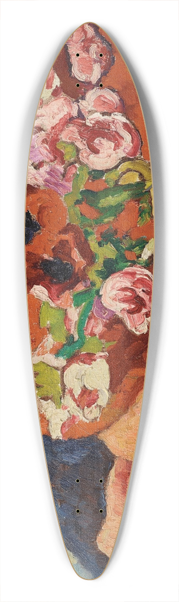 Louis Valtat - Fleurs 39.3 inch art pintail longboard deck