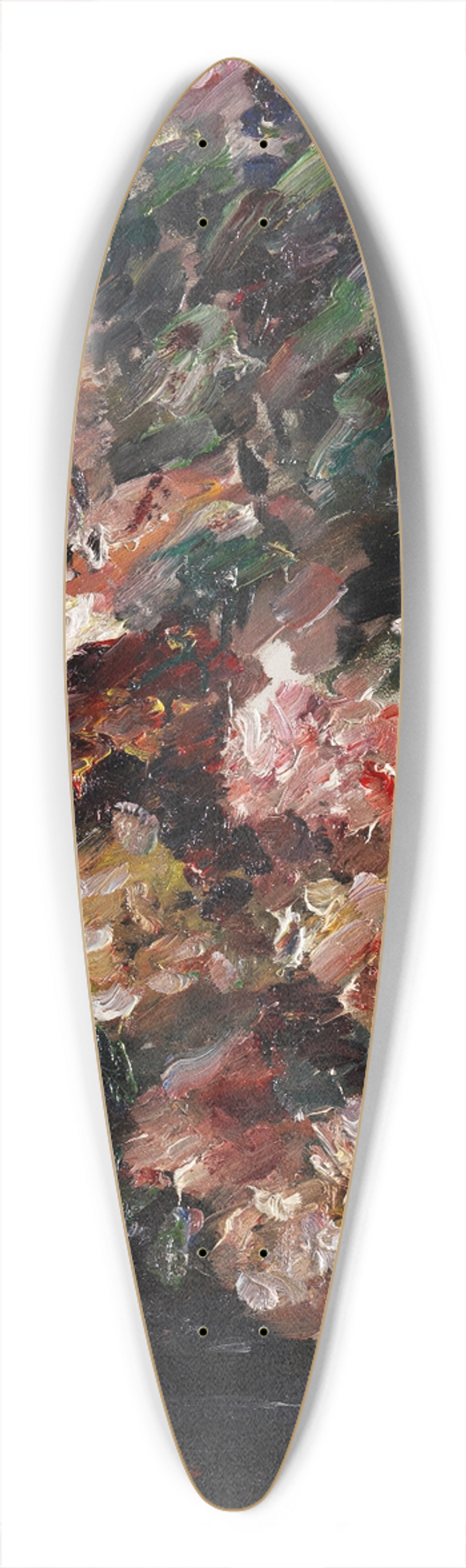 Lovis Corinth - Blumen im Bronzekbel 39.3 inch art pintail longboard deck