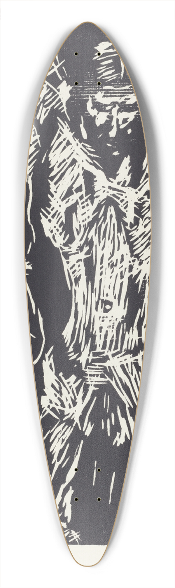 Lovis Corinth - The Crucifixion (Christus am Kreuz) 39.3 inch art pintail longboard deck