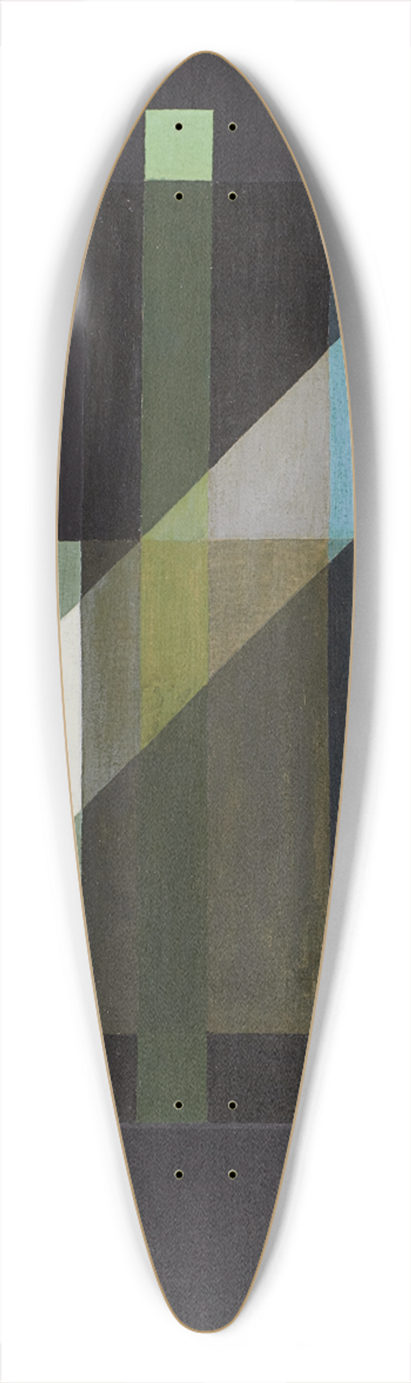 Lszl Moholy-Nagy - Construction 39.3 inch art pintail longboard deck