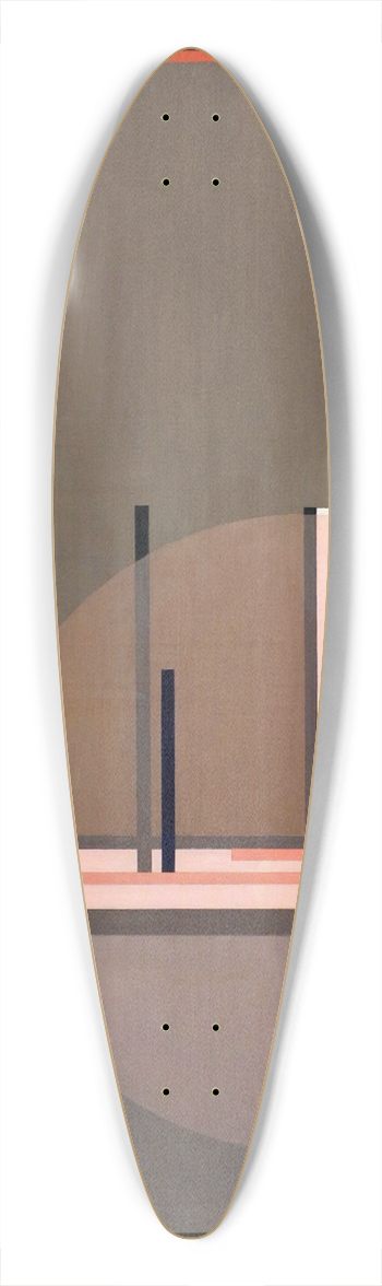 Lszl Moholy-Nagy - Lis 39.3 inch art pintail longboard deck