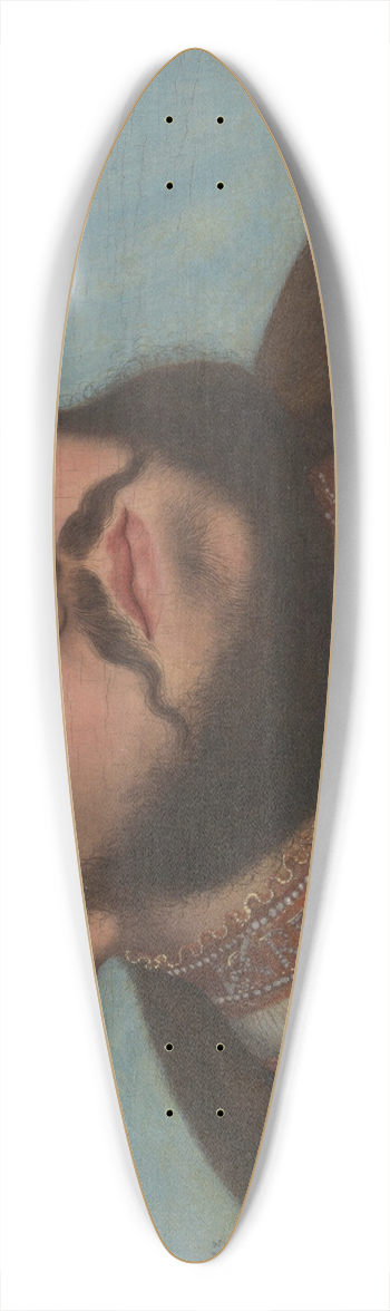 Lucas Cranach the Elder - Portrait of John Frederic the Magnanimous, Elector and Duke of Saxony 39.3 inch art pintail longboard deck