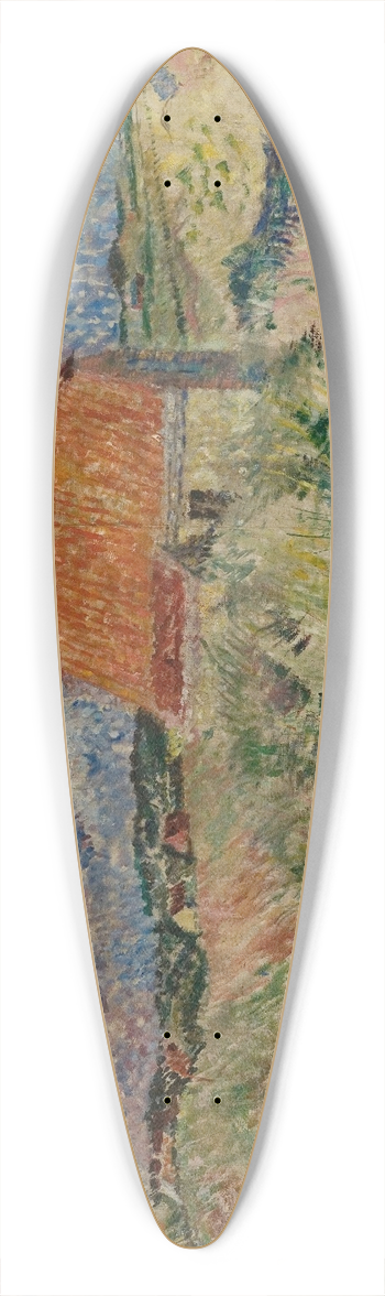 Ludvig Karsten - Fra Skagen 39.3 inch art pintail longboard deck