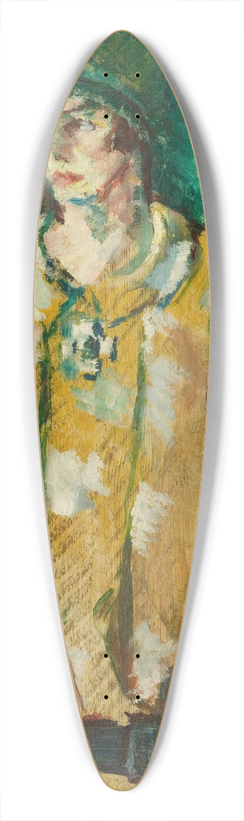 Ludvig Karsten - Kunstnerens datter 39.3 inch art pintail longboard deck