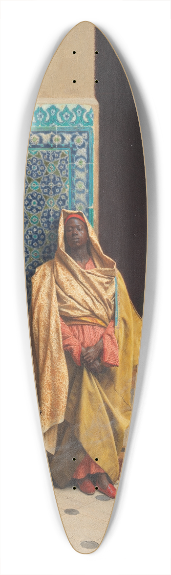 Ludwig Deutsch - At the Mosque 39.3 inch art pintail longboard deck