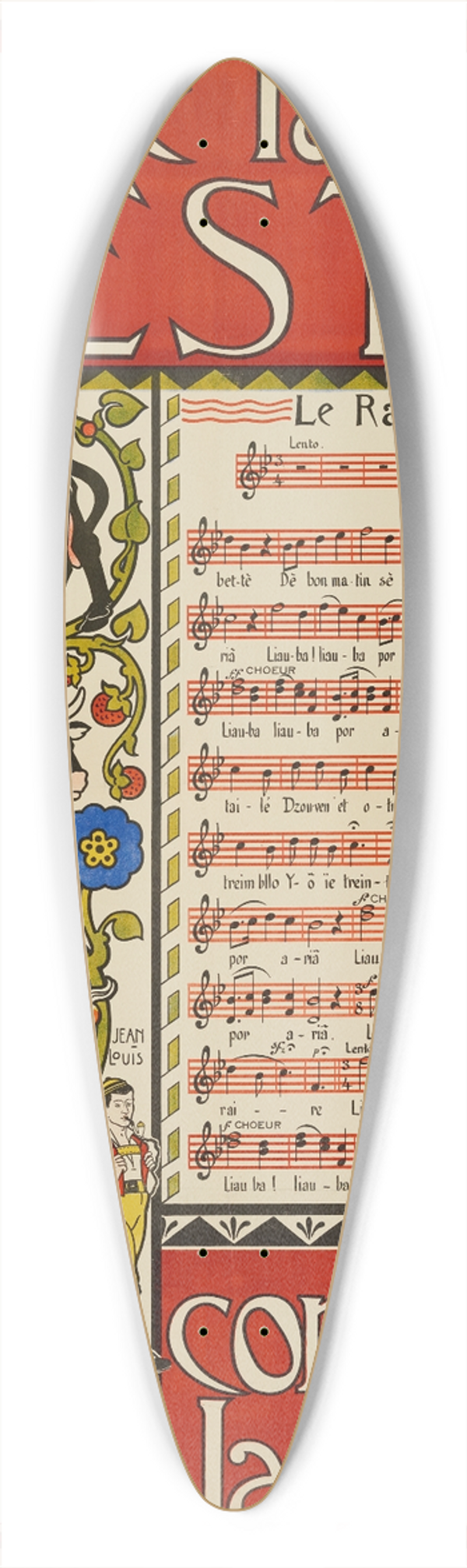 Marc-Auguste Bastard - Farine lacte Nestl  contient le meilleur lait Suisse 39.3 inch art pintail longboard deck