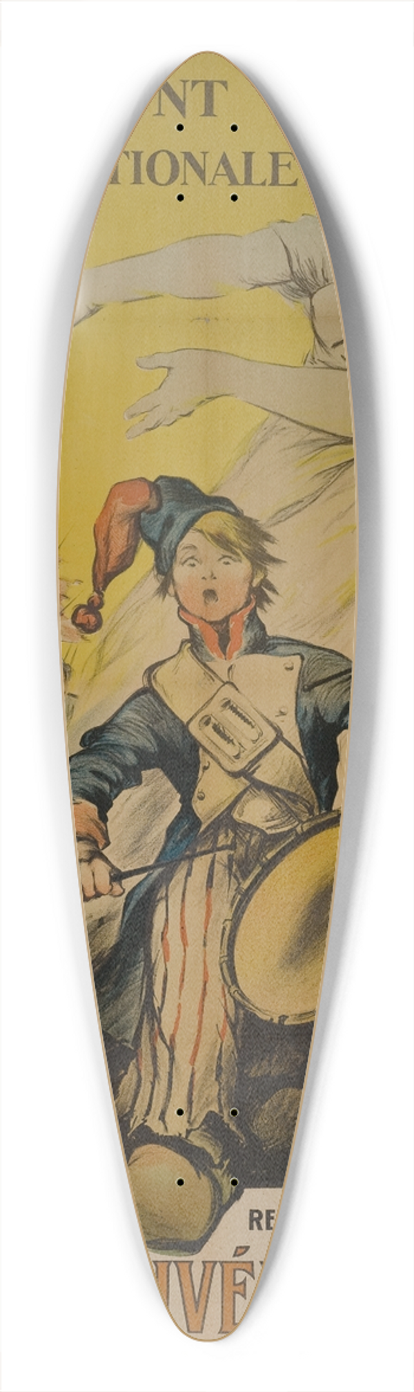 Marcel Falter - 4e emprunt de la Dfense nationale 39.3 inch art pintail longboard deck