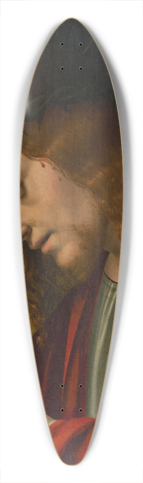 Marco d' Oggiono - Christ Carrying the Cross 39.3 inch art pintail longboard deck