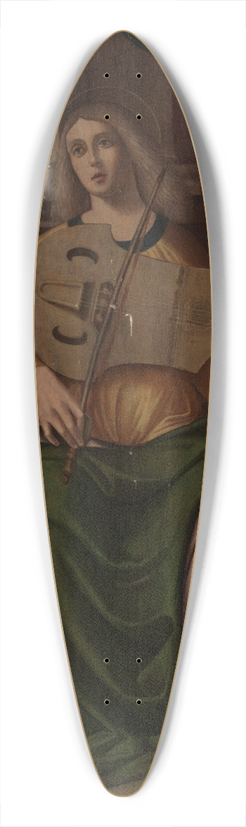 Marco Palmezzano - SaintCecilia 39.3 inch art pintail longboard deck