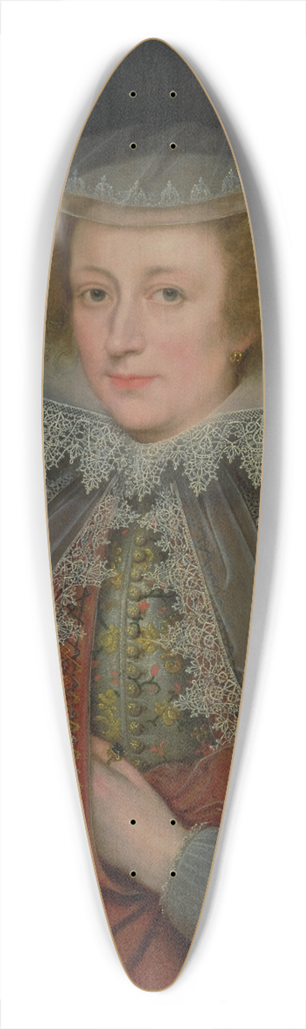 Marcus Gheeraerts the Younger - Catherine Killigrew, Lady Jermyn 39.3 inch art pintail longboard deck