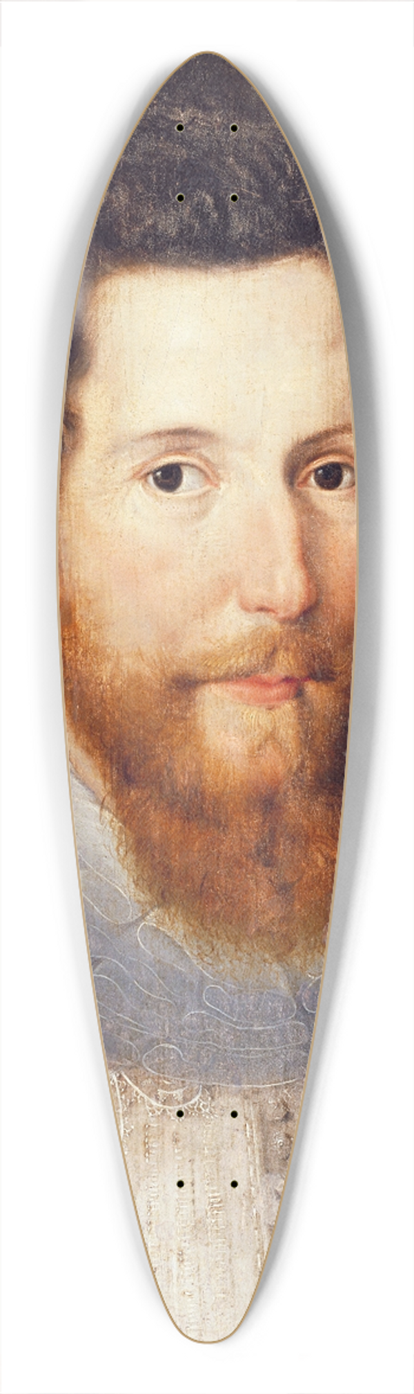 Marcus Gheeraerts the Younger - Portrait of Robert Devereux,Second Earl of Essex 39.3 inch art pintail longboard deck