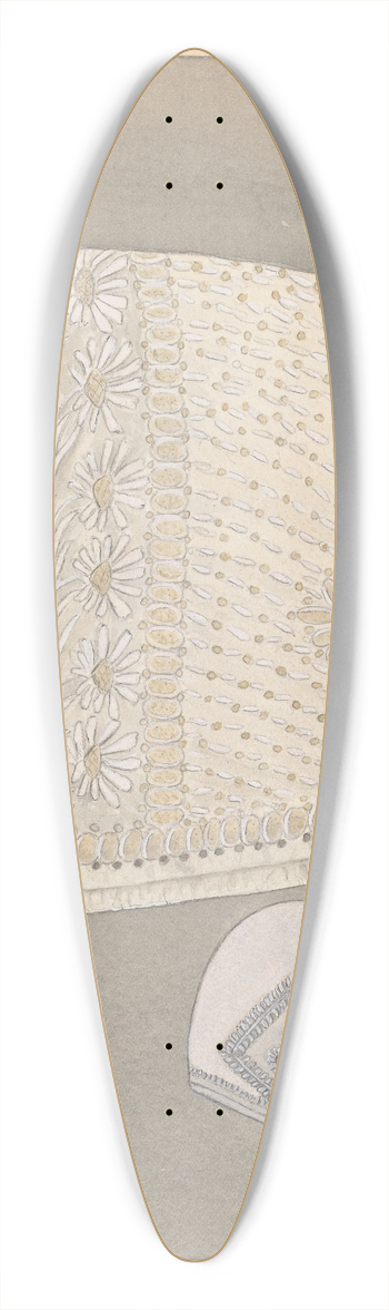 Margaret Concha - Babys Cap 39.3 inch art pintail longboard deck