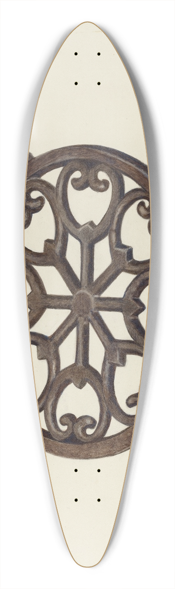 Margaret Golden - Trivet 39.3 inch art pintail longboard deck