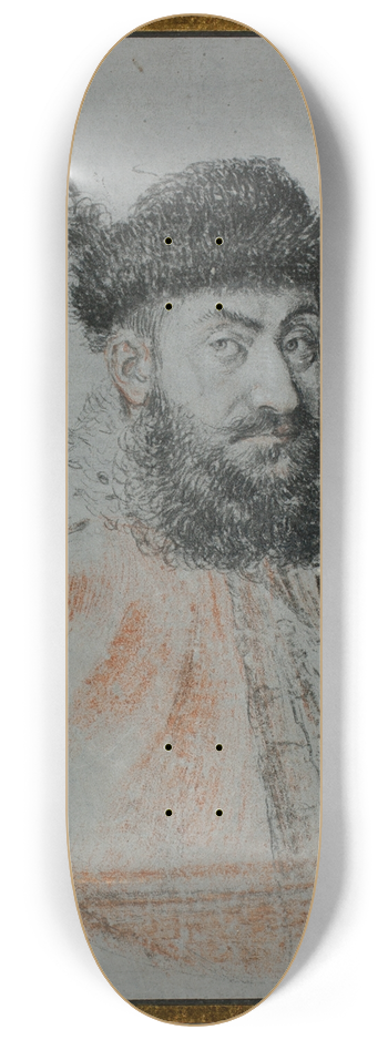 Aegidius Sadeler II - Georg III Thurzo of Bethlendorf 8.25 inch art skate deck