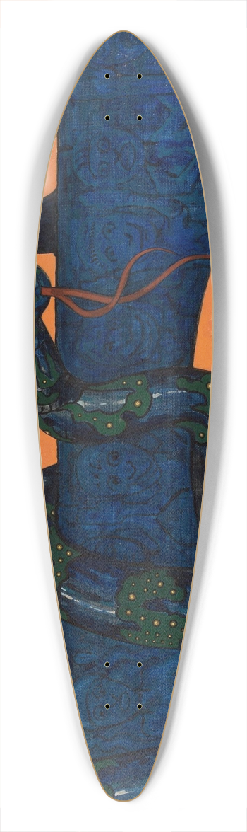 Marian Wawrzeniecki - Tamed 39.3 inch art pintail longboard deck