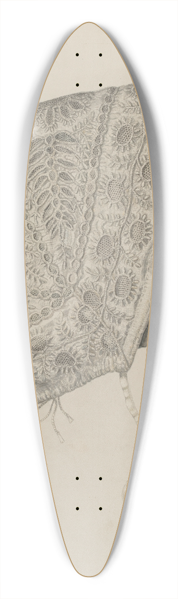 Marie Famularo - Infants Cap 39.3 inch art pintail longboard deck